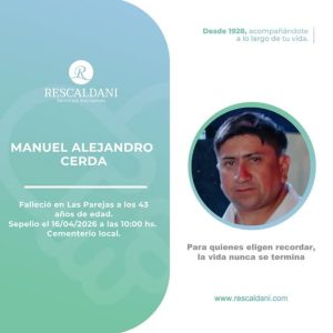 MANUEL ALEJANDRO CERDA -Q.E.P.D.-