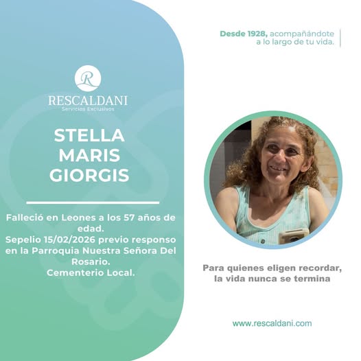 STELLA MARIS GIORGIS -Q.E.P.D.-