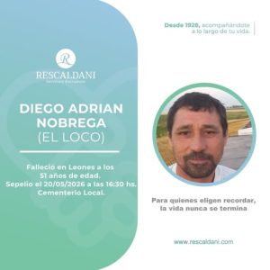 DIEGO ADRIAN NOBREGA (EL LOCO) -Q.E.P.D.-