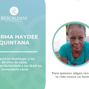 NORMA HAYDEE QUINTANA -Q.E.P.D.-
