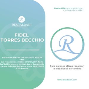 FIDEL TORRES BECCHIO -Q.E.P.D.-