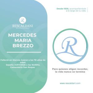 MERCEDES MARIA BREZZO Q.E.P.D.-