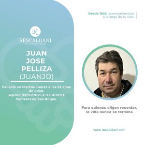 JUAN JOSE PELLIZA (JUANJO) Q.E.P.D.-