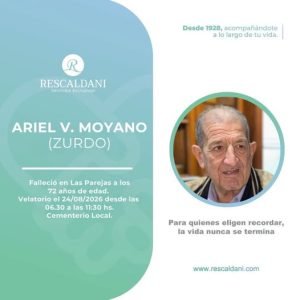 ARIEL VICENTE MOYANO (ZURDO)-Q.E.P.D.-