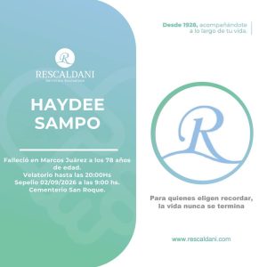 HAYDEE SAMPO Q.E.P.D.-