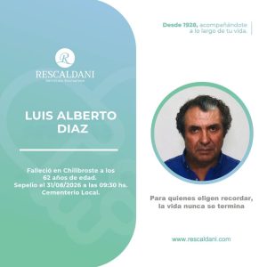 LUIS ALBERTO DIAZ -Q.E.P.D.-