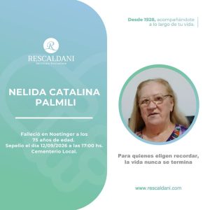 NELIDA CATALINA PALMILI Q.E.P.D