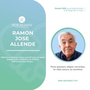 RAMON JOSE ALLENDE Q.E.P.D.-