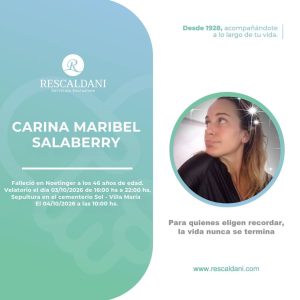 CARINA MARIBEL SALABERRY -Q.E.P.D-