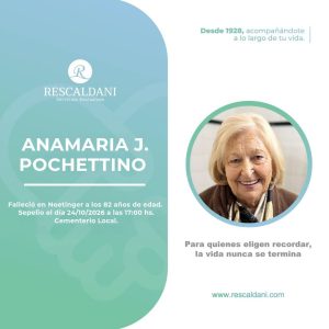 ANAMARIA J. POCHETTINO -Q.E.P.D.-